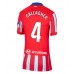 Maillot de foot Atletico Madrid Conor Gallagher #4 Domicile vêtements Femmes 2024-25 Manches Courtes